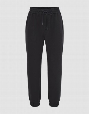 Urban Revivo Elastic Belli Jogger Erkek Pantolon Siyah | BCV24EO