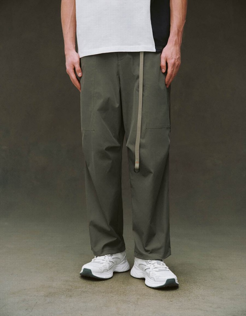 Urban Revivo Loose Jogger Erkek Pantolon Haki | PDB4694TF