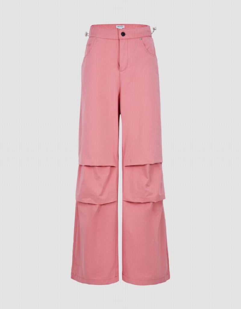 Urban Revivo Loose Jogger Kadın Pantolon Pembe | QJX9539AK